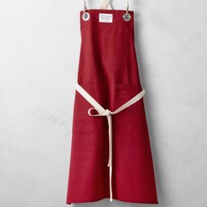 Williams Sonoma Ultimate Apron in Claret Red